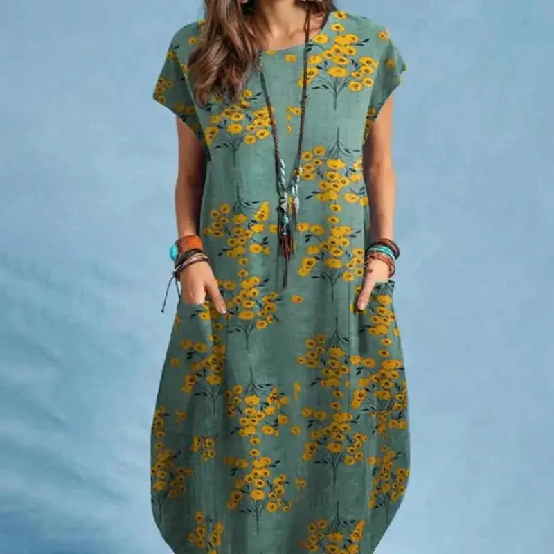 Vestido Feminino Estampado Nayane - Loja Luniva